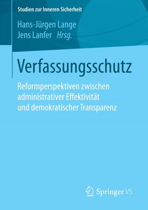 Cover of the book Verfassungsschutz by Constanze Elter