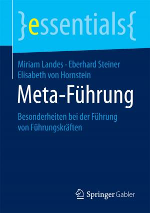 Cover of the book Meta-Führung by Jutta Micholka-Metsch, Marc-Christopher Metsch