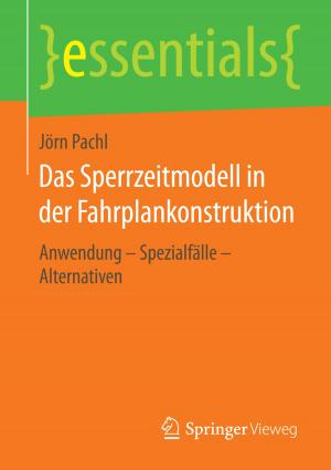 bigCover of the book Das Sperrzeitmodell in der Fahrplankonstruktion by 
