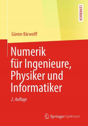 Cover of Numerik für Ingenieure, Physiker und Informatiker