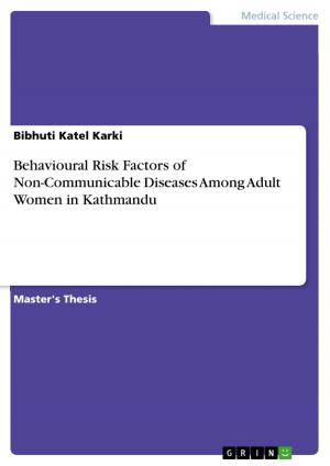 Cover of the book Behavioural Risk Factors of Non-Communicable Diseases Among Adult Women in Kathmandu by Alina Willkomm