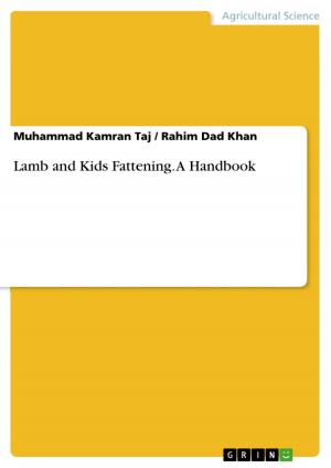 Cover of the book Lamb and Kids Fattening. A Handbook by Benedikt Rampf