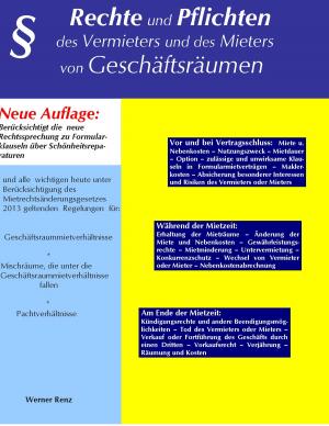 Cover of the book Rechte und Pflichten des Vermieters und des Mieters von Geschäftsräumen by Sylvia Suckert