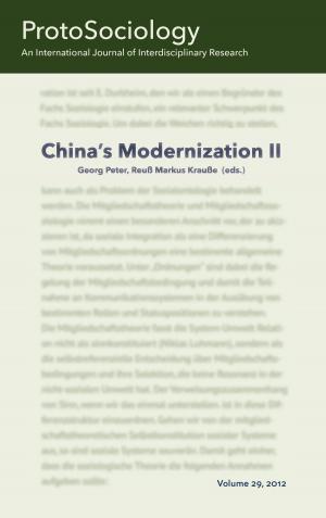 Cover of the book China's Modernization II by Brunhild Mayer