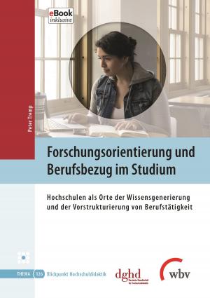 Cover of the book Forschungsorientierung und Berufsbezug im Studium by Deutsches Institut für Erwachsenenbildung (DIE), Thomas Hartmann