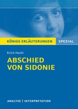 Cover of the book Abschied von Sidonie by Dorothée Leidig, Arthur Miller
