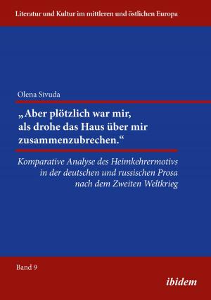 Cover of the book "Aber plötzlich war mir, als drohe das Haus über mir zusammenzubrechen." by Franz Preissler, Andreas Umland