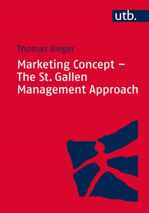 Cover of Marketing Concept - The St. Gallen Management Approach