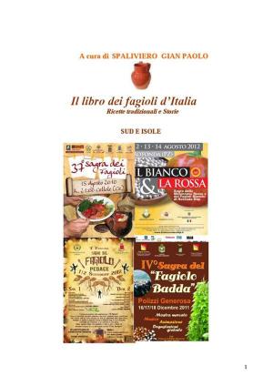 Book cover of Libro dei fagioli d'Italia (sud e isole)