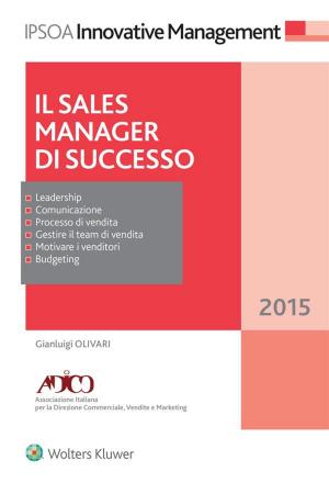 Cover of the book Il sales manager di successo by Cesare Proto