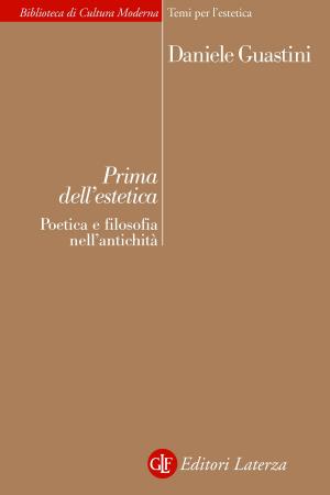 Cover of the book Prima dell'estetica by Domenico Losurdo