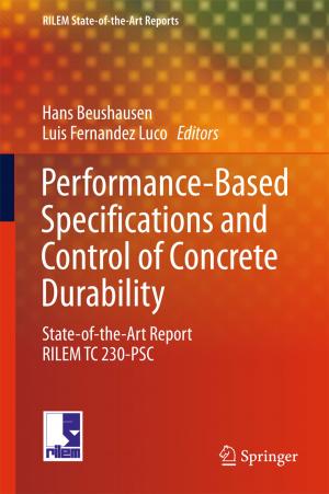 Cover of the book Performance-Based Specifications and Control of Concrete Durability by T.J. Anton
