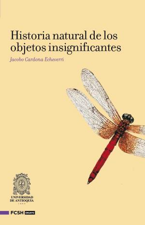 Cover of the book Historia natural de los objetos insignifantes by Juan Manuel Roca
