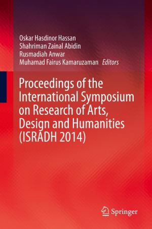 Cover of the book Proceedings of the International Symposium on Research of Arts, Design and Humanities (ISRADH 2014) by Pierluigi Romeo di Colloredo Mels