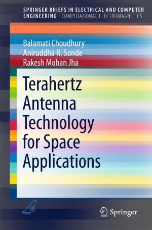 Cover of the book Terahertz Antenna Technology for Space Applications by D. Sundararajan