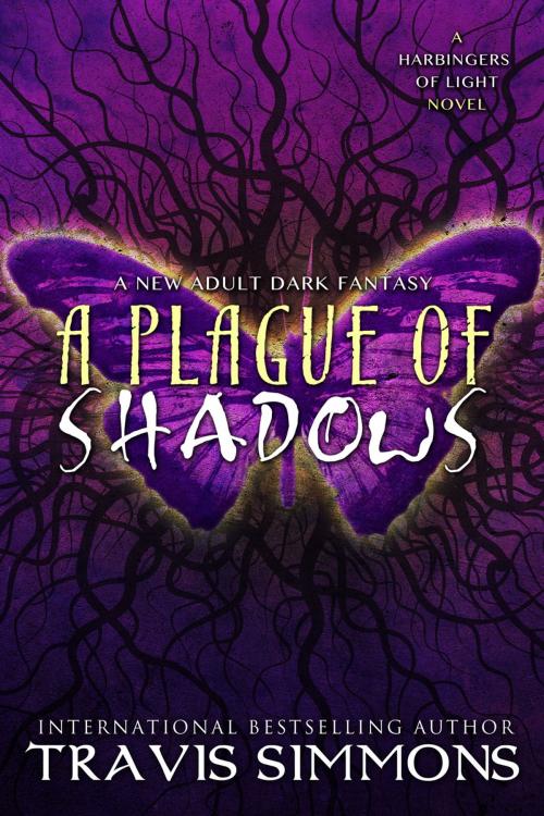 Cover of the book A Plague of Shadows by Travis Simmons, Wyrding Ways Press