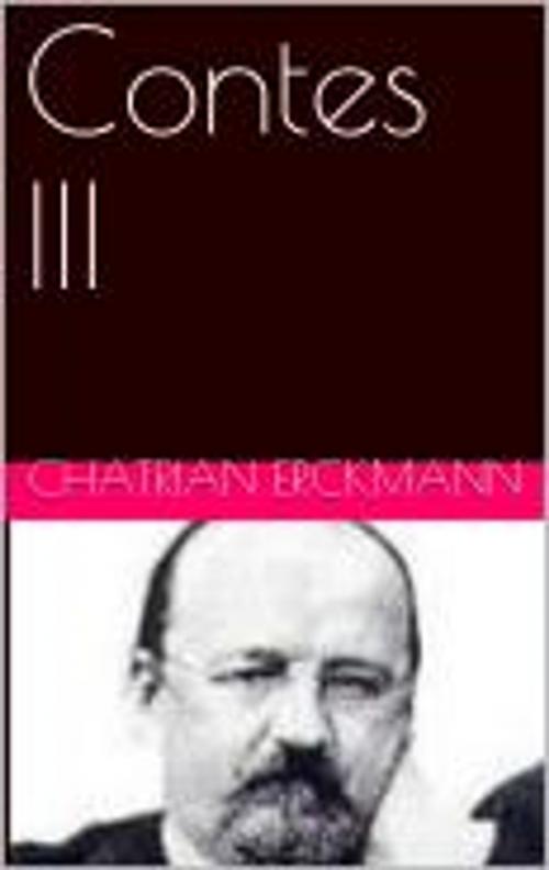 Cover of the book Contes III by Erckmann-Chatrian, pb