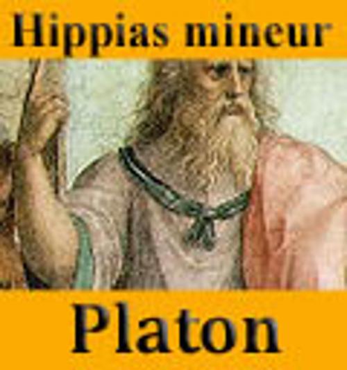 Cover of the book Hippias mineur by Platon, Maurice Croiset, JV