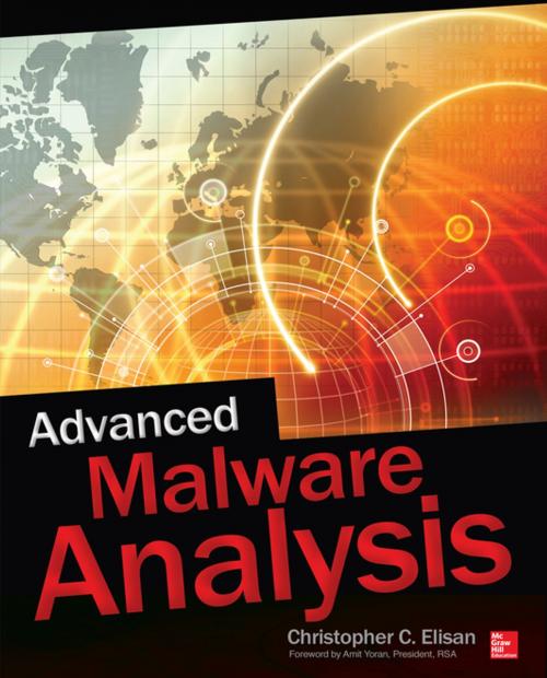 Cover of the book Advanced Malware Analysis by Christopher C. Elisan, McGraw-Hill Education