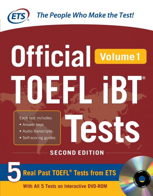 Cover of the book Official TOEFL iBT® Tests Volume 1 2nd Edition (ebook) by Educational Testing Service, McGraw-Hill Education