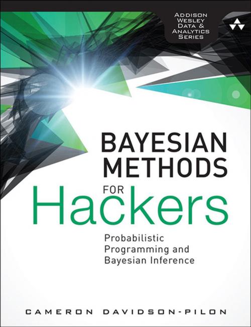 Cover of the book Bayesian Methods for Hackers by Cameron Davidson-Pilon, Pearson Education