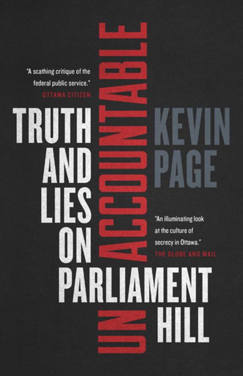 Cover of the book Unaccountable by Kevin Page, Penguin Canada