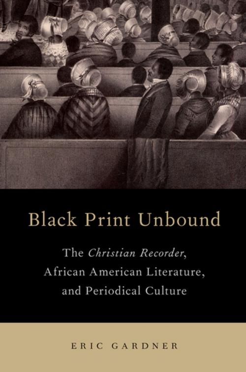 Cover of the book Black Print Unbound by Eric Gardner, Oxford University Press