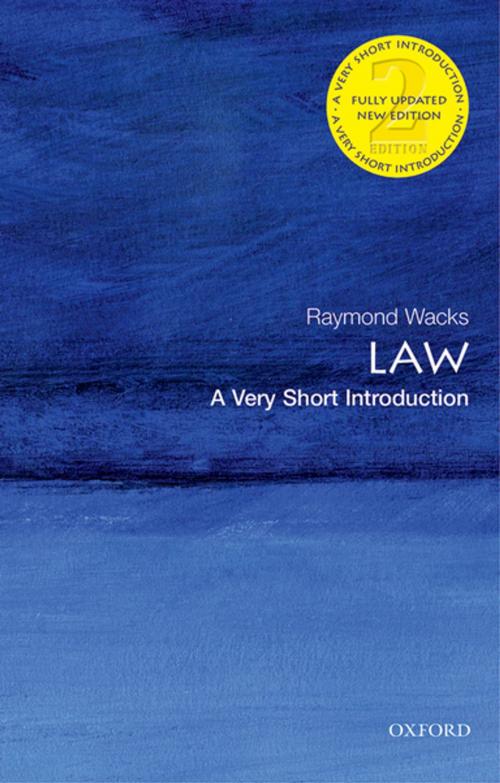 Cover of the book Law: A Very Short Introduction by Raymond Wacks, OUP Oxford