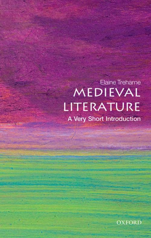 Cover of the book Medieval Literature: A Very Short Introduction by Elaine Treharne, OUP Oxford