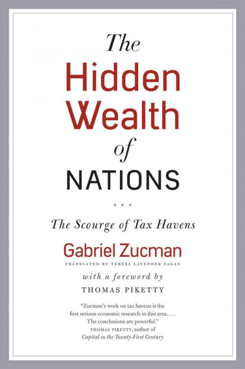 Cover of the book The Hidden Wealth of Nations by Gabriel Zucman, University of Chicago Press