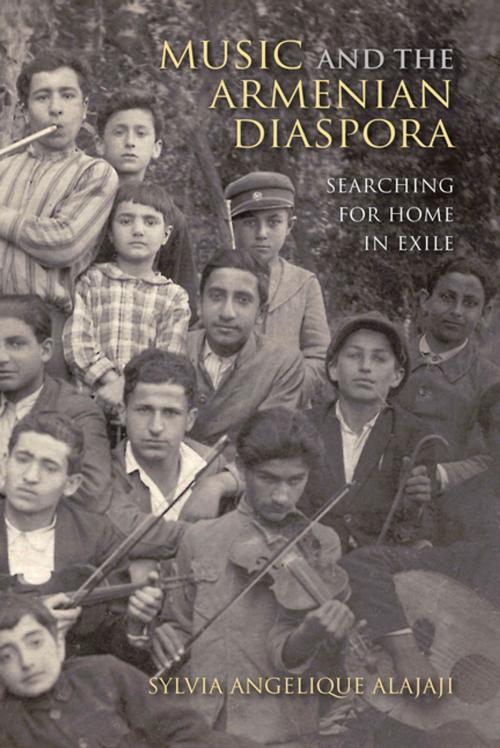 Cover of the book Music and the Armenian Diaspora by Sylvia Angelique Alajaji, Indiana University Press