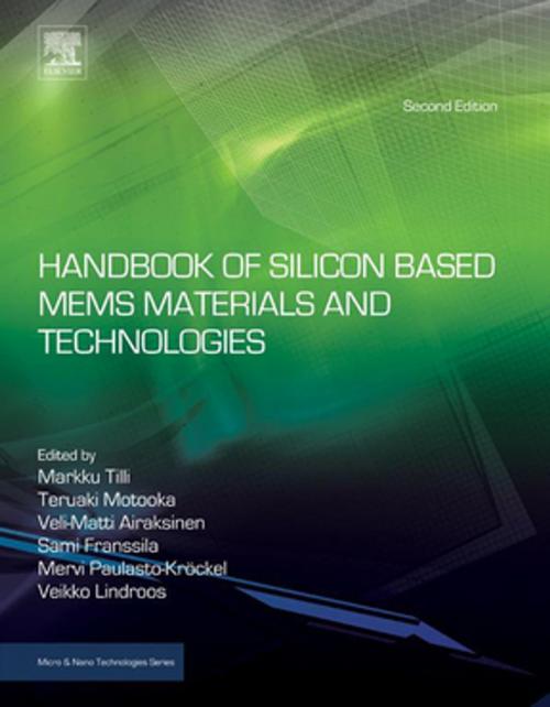 Cover of the book Handbook of Silicon Based MEMS Materials and Technologies by , Elsevier Science