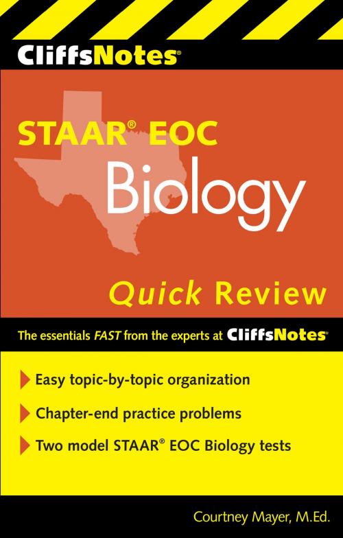 Cover of the book CliffsNotes STAAR EOC Biology Quick Review by Courtney Mayer, HMH Books