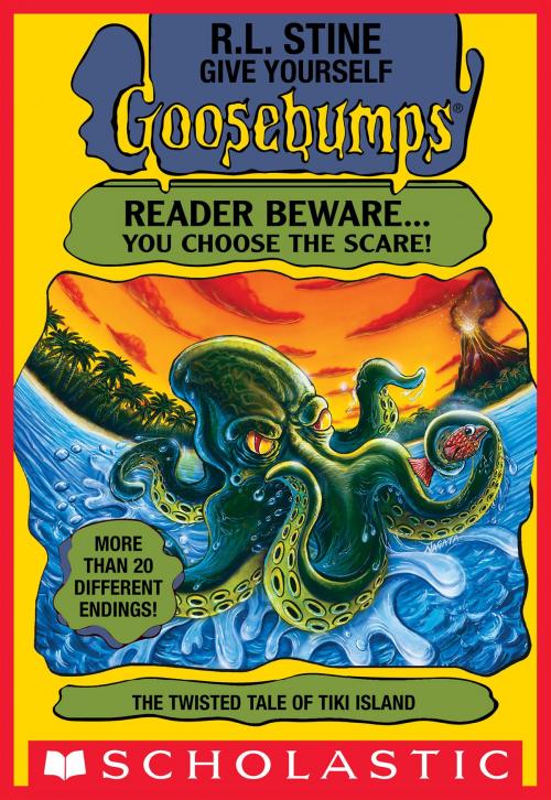 Cover of the book The Twisted Tale of Tiki Island (Give Yourself Goosebumps #21) by R. L. Stine, Scholastic Inc.