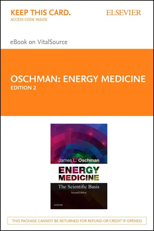 Cover of the book Energy Medicine - E-Book by James L. Oschman, Elsevier Health Sciences