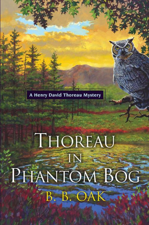 Cover of the book Thoreau in Phantom Bog by B. B. Oak, Kensington Books