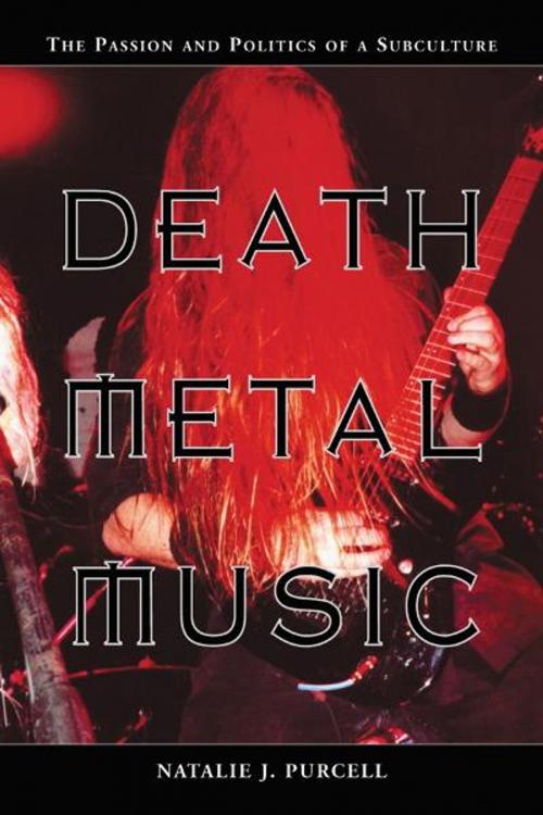 Cover of the book Death Metal Music by Natalie J. Purcell, McFarland & Company, Inc., Publishers