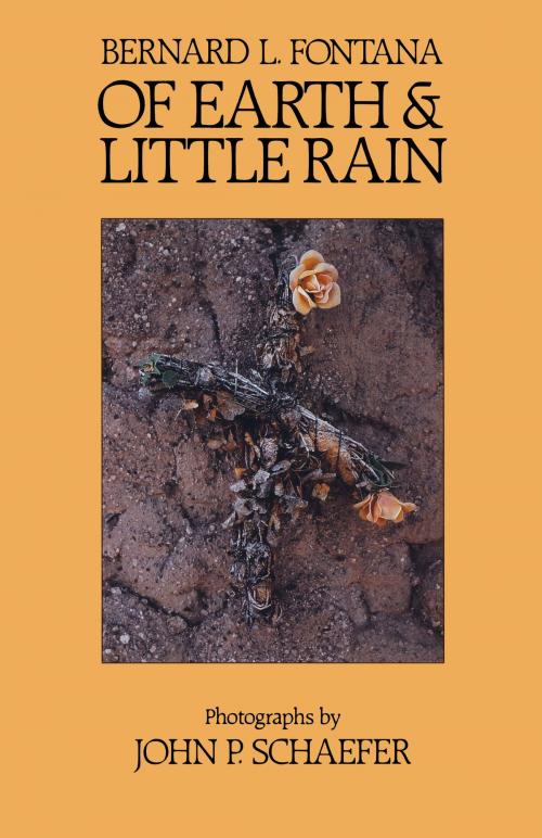 Cover of the book Of Earth and Little Rain by Bernard L. Fontana, University of Arizona Press