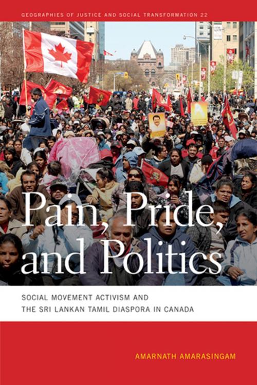 Cover of the book Pain, Pride, and Politics by Amarnath Amarasingam, Deborah Cowen, Nik Heynen, Melissa Wright, University of Georgia Press