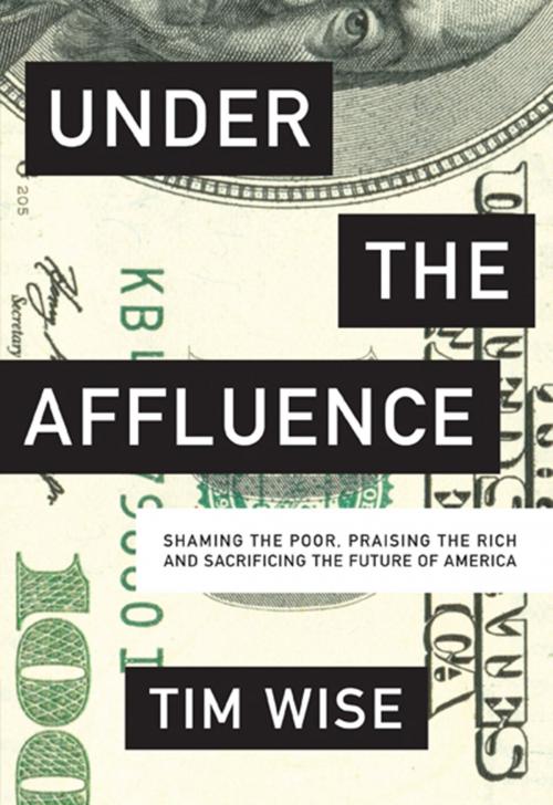 Cover of the book Under the Affluence by Tim Wise, City Lights Publishers
