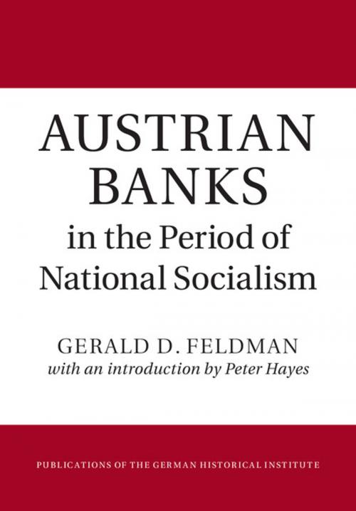 Cover of the book Austrian Banks in the Period of National Socialism by Gerald D. Feldman, Cambridge University Press