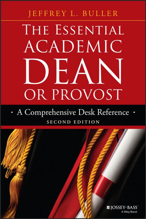 Cover of the book The Essential Academic Dean or Provost by Jeffrey L. Buller, Wiley