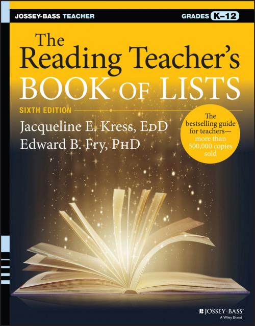 Cover of the book The Reading Teacher's Book of Lists by Jacqueline E. Kress, Edward B. Fry, Wiley