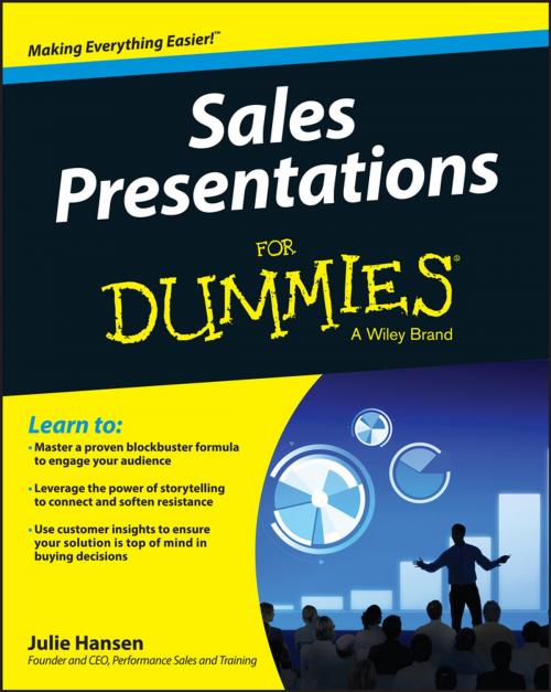 Cover of the book Sales Presentations For Dummies by Julie M. Hansen, Wiley