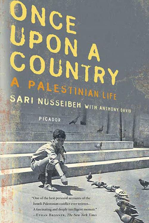 Cover of the book Once Upon a Country by Sari Nusseibeh, Farrar, Straus and Giroux