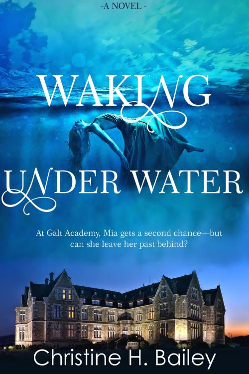 Cover of the book Waking Under Water by Christine H. Bailey, vinspirepublishing