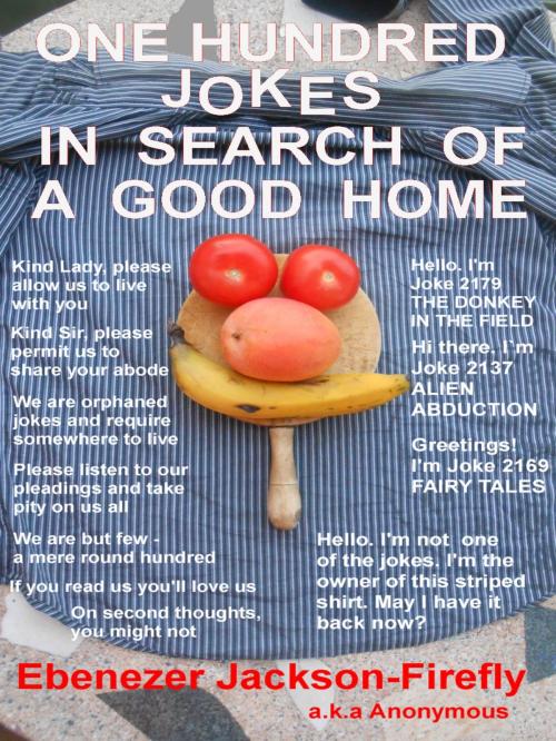 Cover of the book One Hundred Jokes In Search Of A Good Home by Ebenezer Jackson-Firefly, Ebenezer Jackson-Firefly