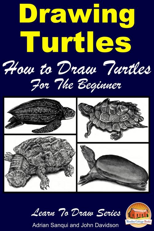 Cover of the book Drawing Turtles: How to Draw Turtles For the Beginner by John Davidson, Adrian Sanqui, Mendon Cottage Books