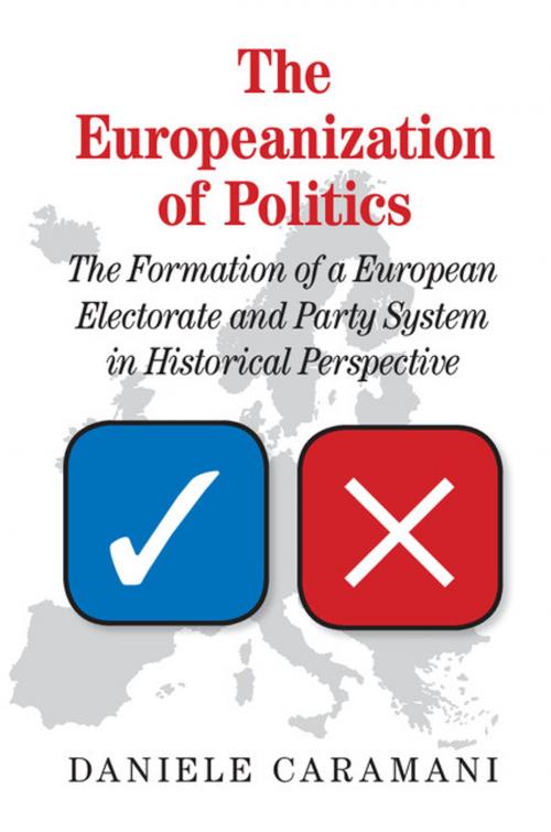 Cover of the book The Europeanization of Politics by Daniele Caramani, Cambridge University Press