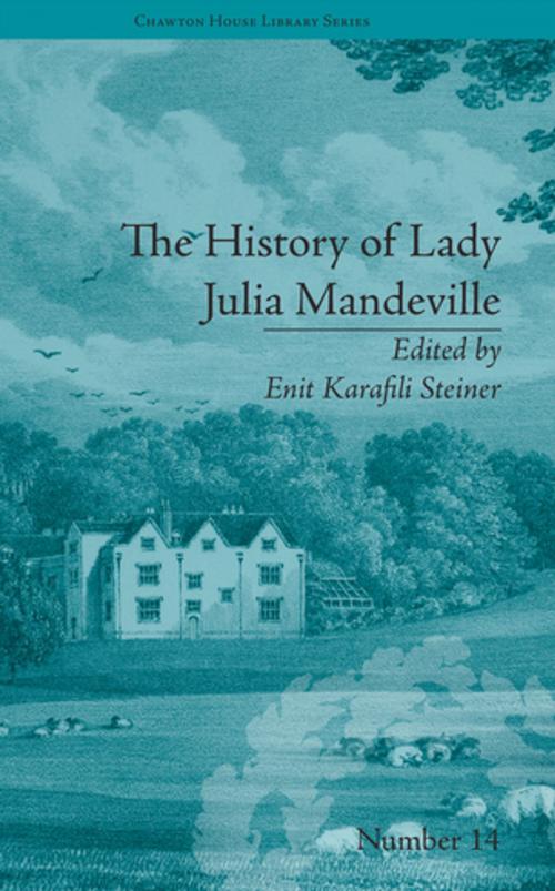 Cover of the book The History of Lady Julia Mandeville by Enit Karafili Steiner, Taylor and Francis